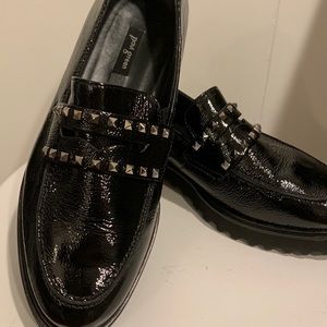 Paul Green Ladies Patented Leather Loafers UK 5.5/US 8
